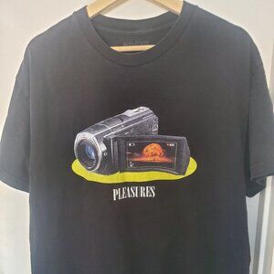 Pleasures Graphic Logo Short Sleeve T-Shirt Men's Size L